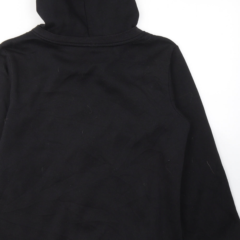 LA Gear Womens Black  Polyester Full Zip Sweatshirt Size 12  Zip