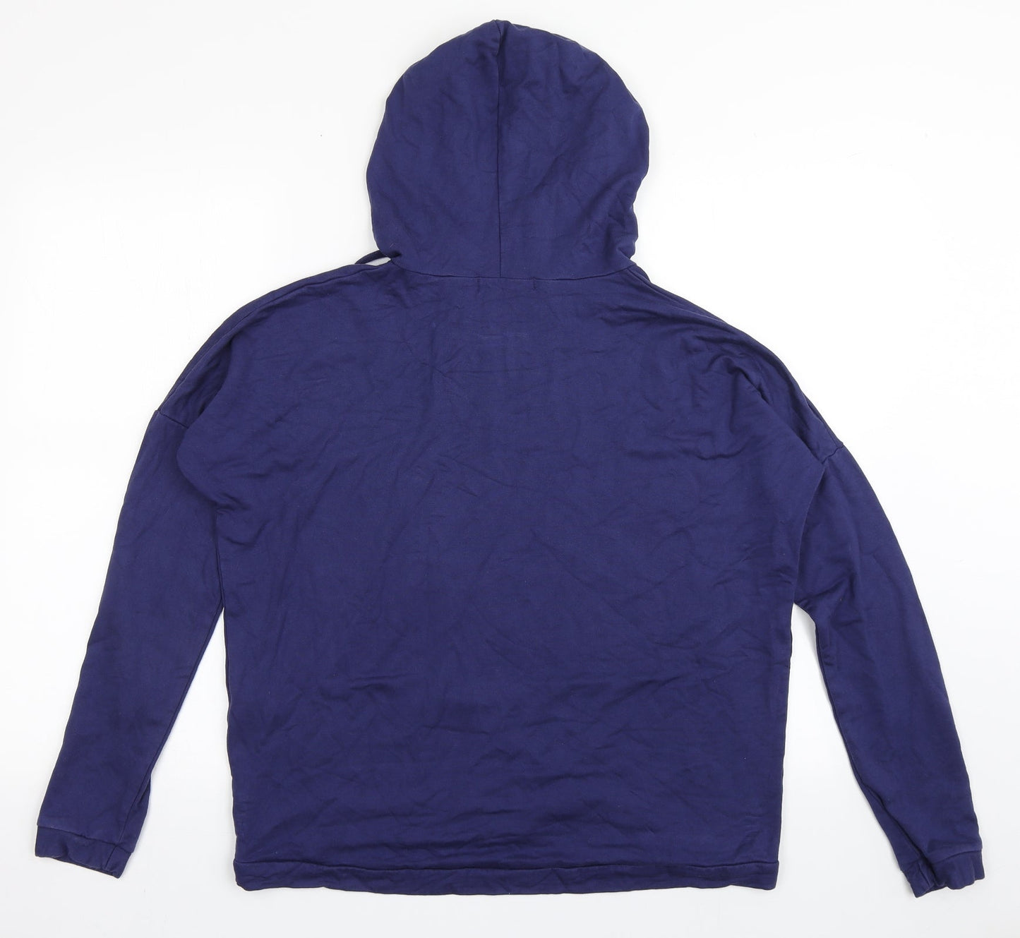 Pineapple Womens Blue  Viscose Pullover Hoodie Size S  Pullover
