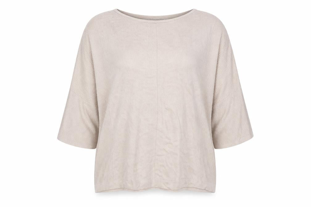 Betty Barclay Womens Beige Round Neck  Viscose Pullover Jumper Size 18