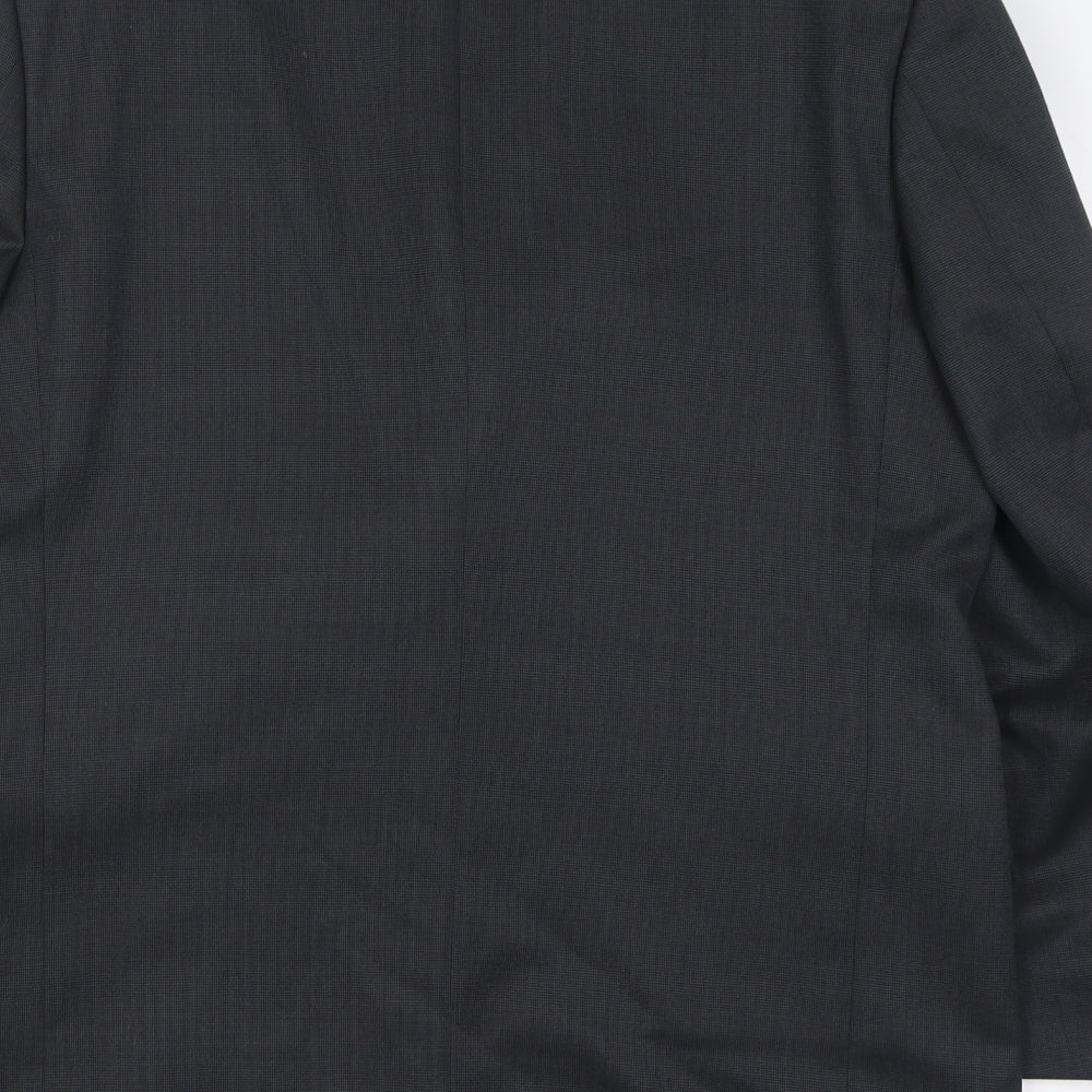 Scott & Taylor Mens Grey  Wool Jacket Suit Jacket Size 42