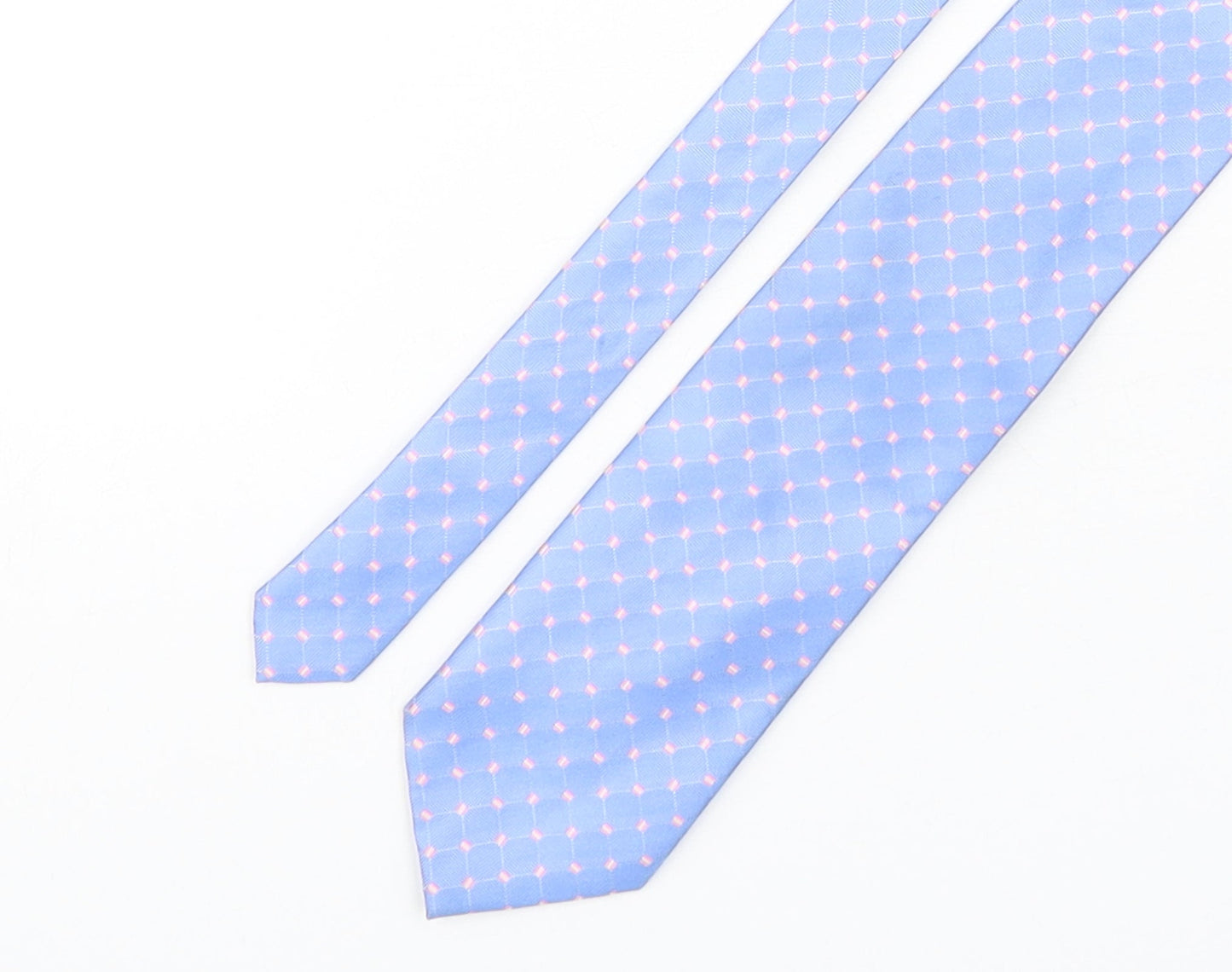 canda Mens Multicoloured Polka Dot Polyester Pointed Tie One Size
