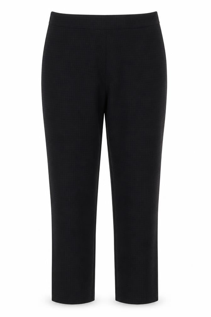 Country Casuals Womens Black Polyester Carrot Trousers Size 10 L28 in Regular Zip