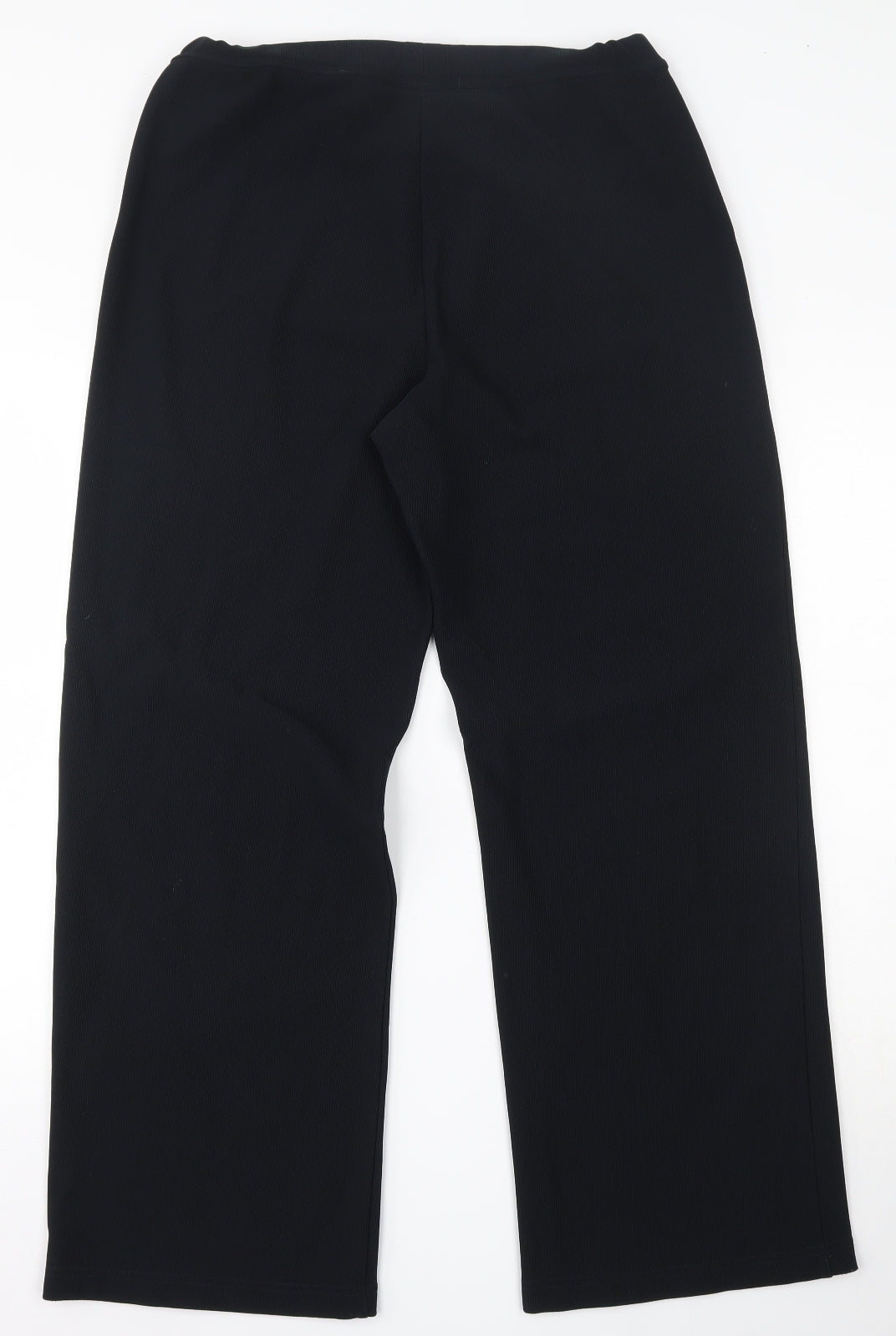 Dunnes Stores Womens Blue  Polyester Trousers  Size 14 L29 in Regular