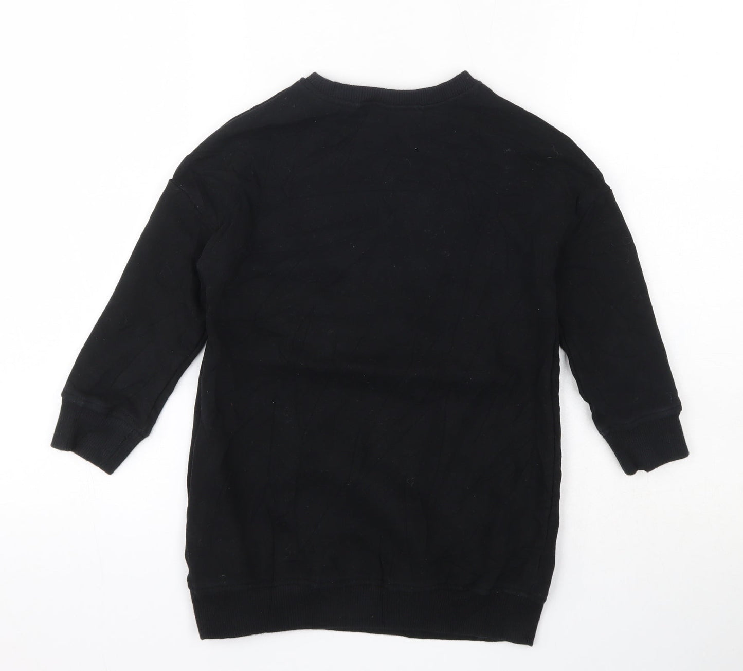 NEXT Girls Beige  Cotton Pullover Sweatshirt Size 5 Years