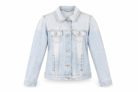 Denim Co. Womens Blue   Jacket  Size 4  Button