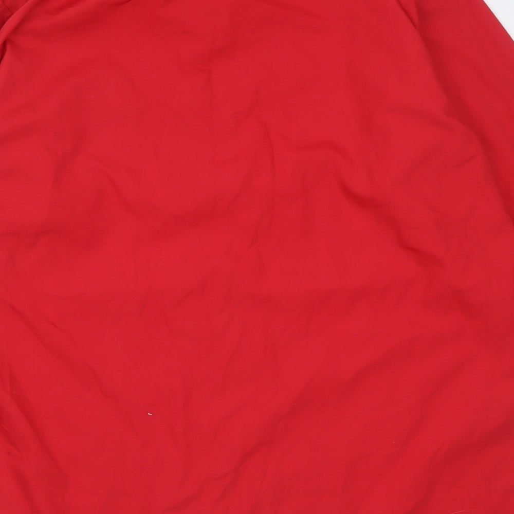 Banner Boys Red  Polyacrylate Fibre Basic Button-Up Size L Collared Button
