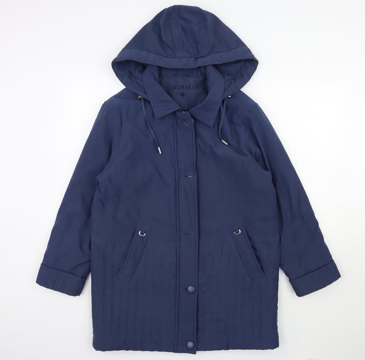 Astraka Womens Blue   Jacket Coat Size S  Zip