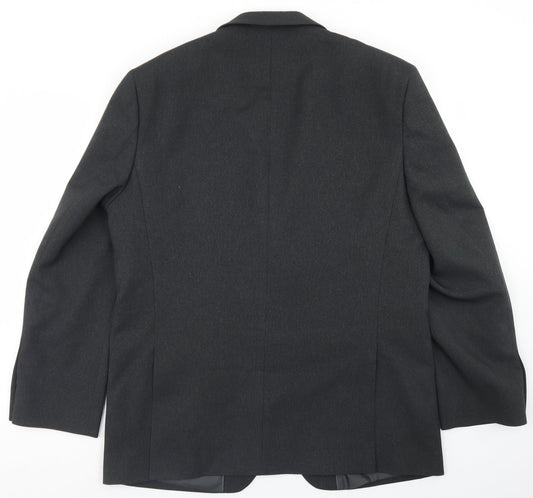 Greenwoods Mens Grey  Polyester Jacket Blazer Size 42