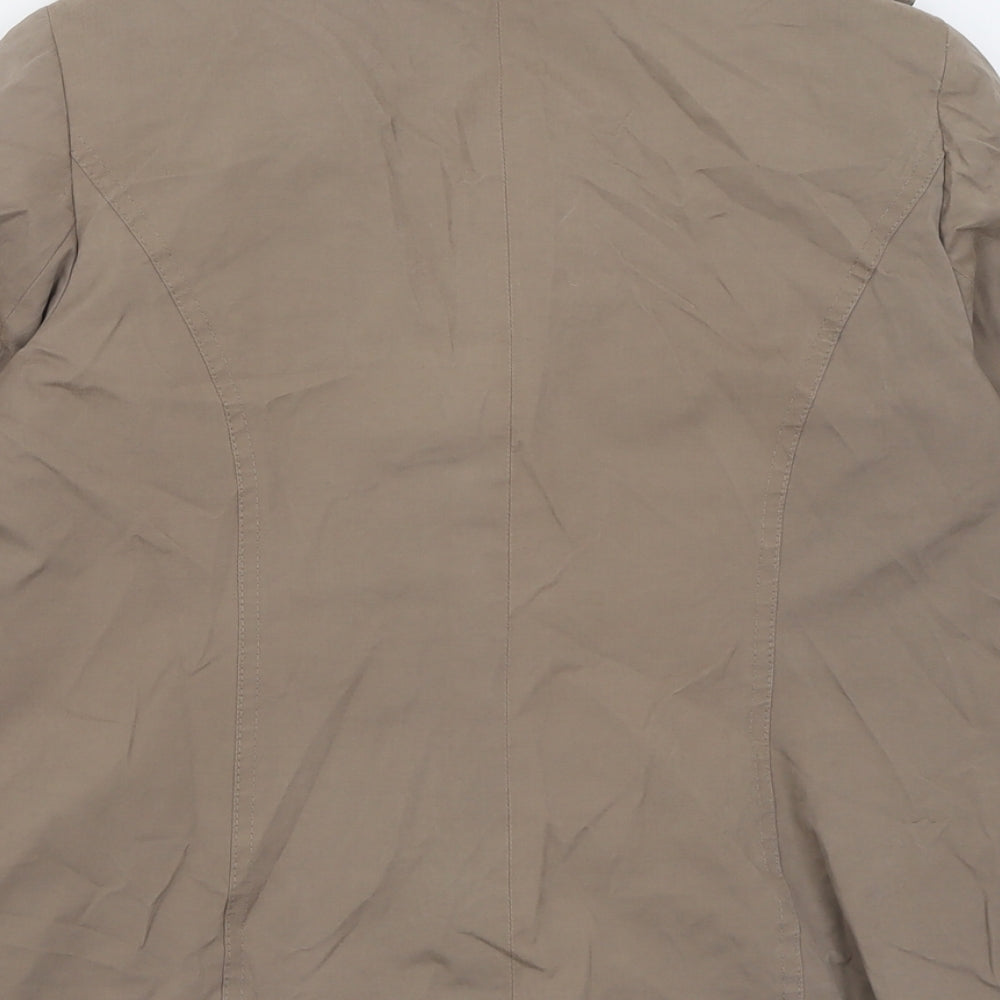 Debenhams Womens Brown   Jacket  Size 12  Button