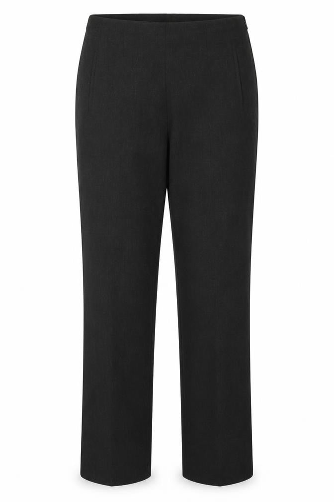 Lakeland Womens Grey  Polyester Trousers  Size 16 L27 in Regular Zip