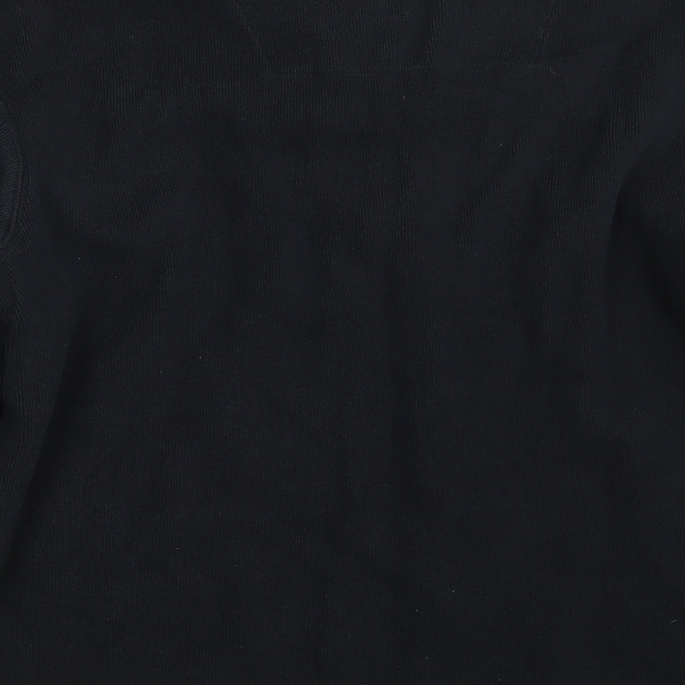 Easy Mens Blue  Cotton Pullover Sweatshirt Size XL