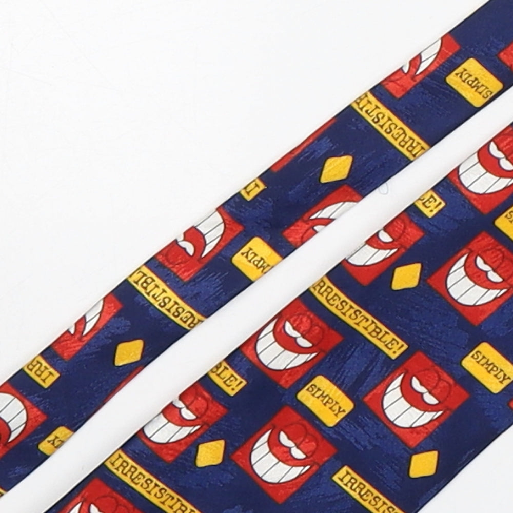 Marks and Spencer Mens Multicoloured Geometric Polyester Pointed Tie One Size