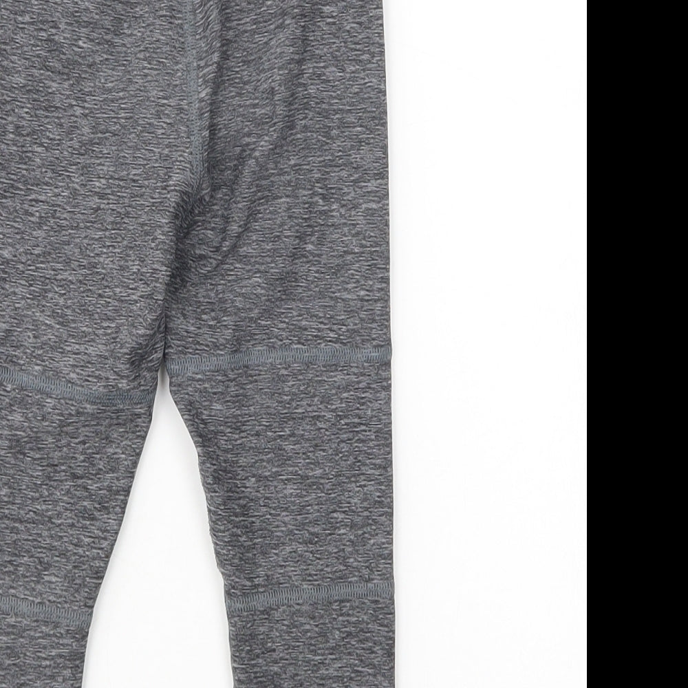 NEXT Girls Grey  Polyester Jogger Trousers Size 4 Years  Regular  - Leggings
