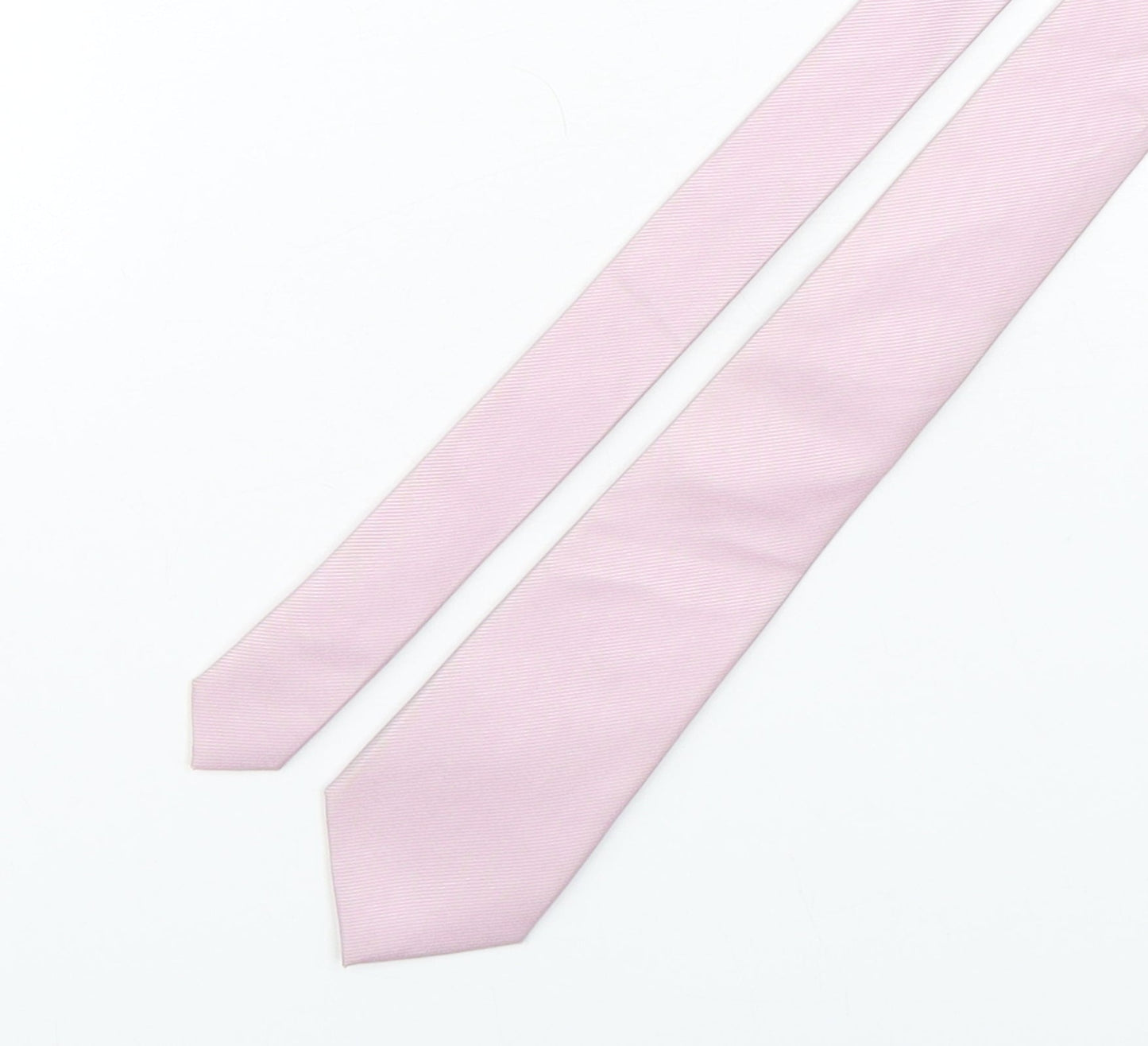 Blazer  Mens Pink Striped Silk Pointed Tie One Size