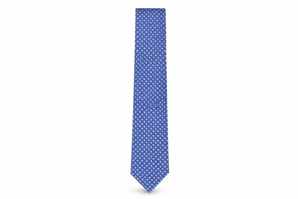 NEXT Mens Multicoloured Plaids & Checks Silk Pointed Tie One Size