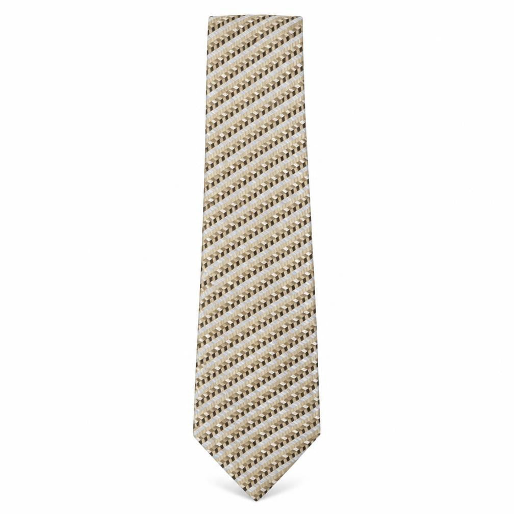 Marks and Spencer Mens Multicoloured Geometric Polyester Pointed Tie One Size