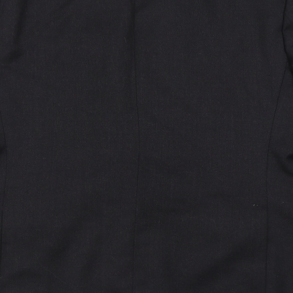 Burton Mens Grey  Wool Jacket Suit Jacket Size 44