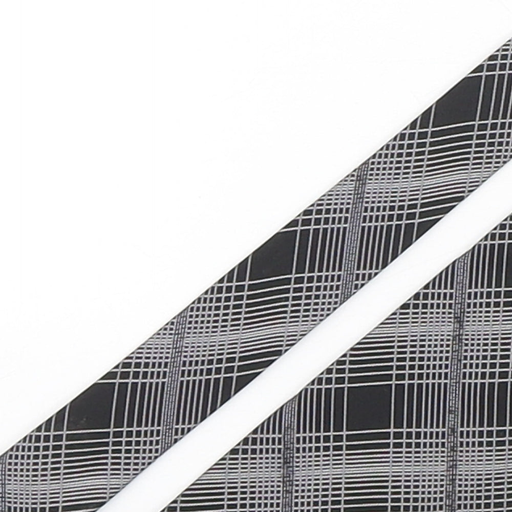 Debenhams Mens Multicoloured Plaids & Checks Polyester Pointed Tie One Size