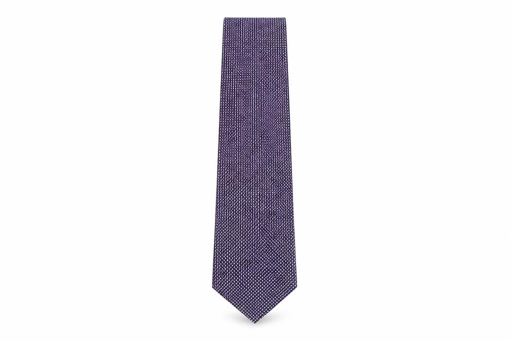 NEXT Mens Multicoloured Plaids & Checks Silk Pointed Tie One Size