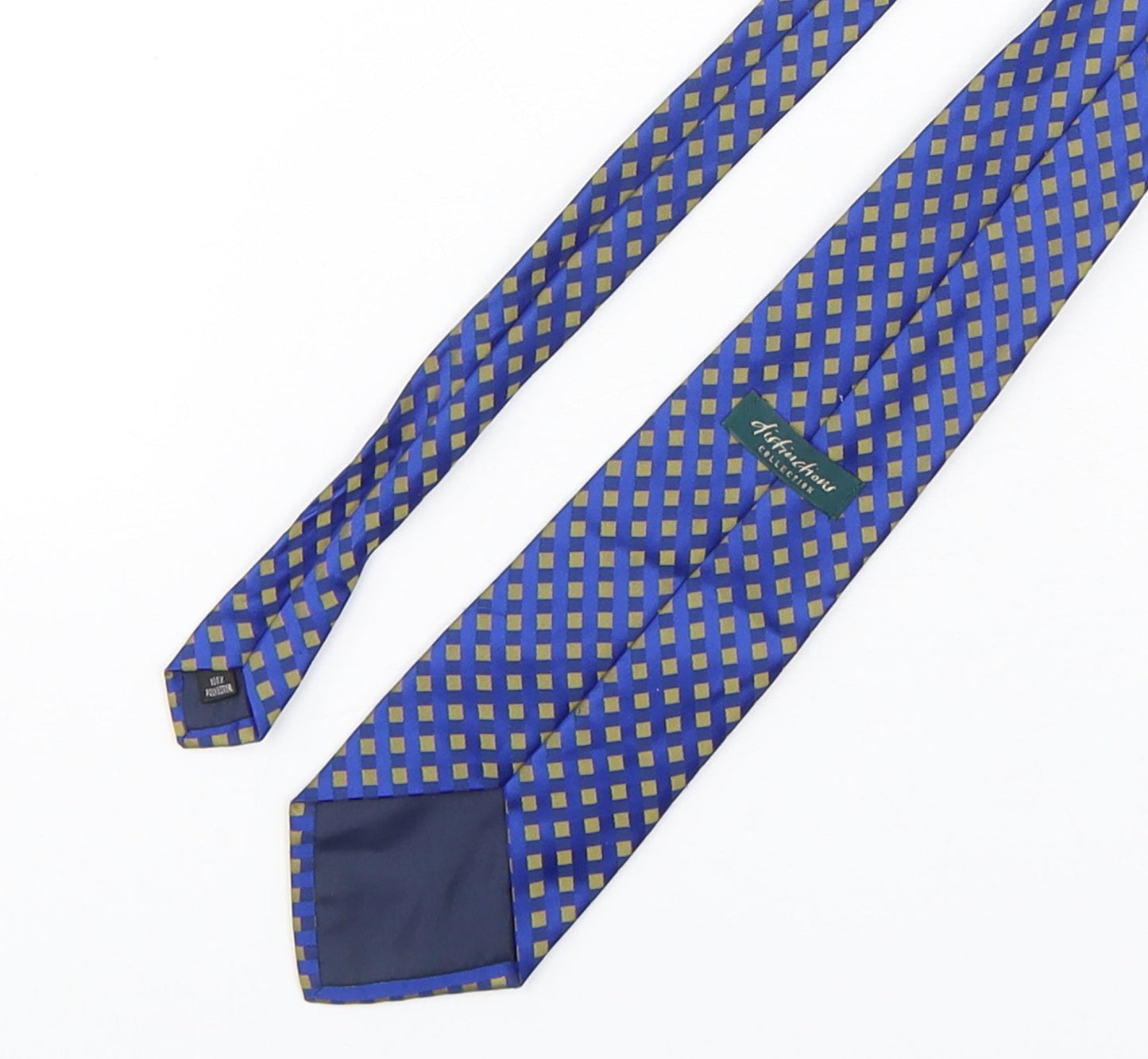 Disfunction  Mens Multicoloured Plaids & Checks Polyester Pointed Tie One Size