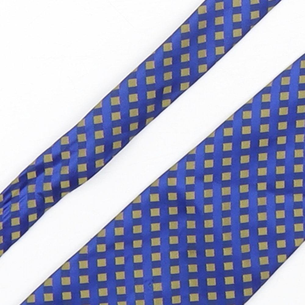Disfunction  Mens Multicoloured Plaids & Checks Polyester Pointed Tie One Size