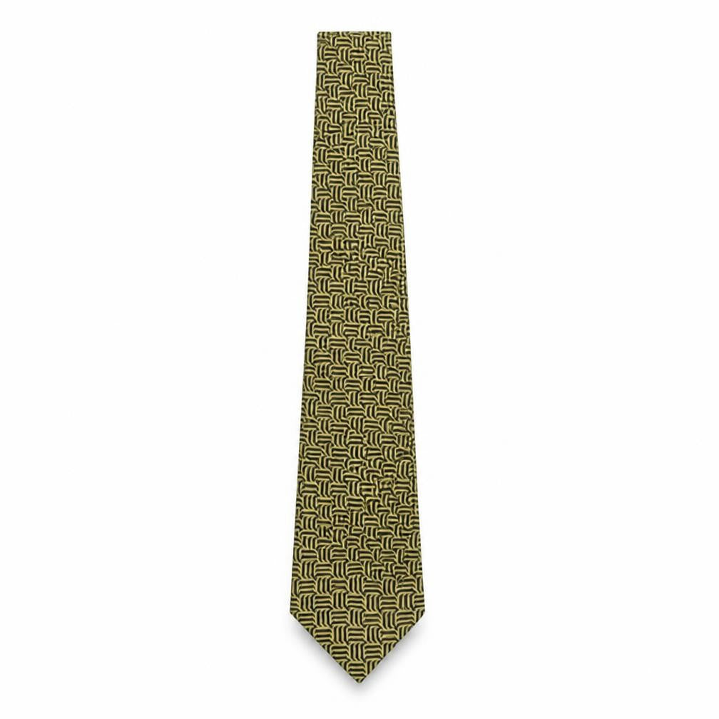 Marks and Spencer Mens Multicoloured Geometric Polyester Pointed Tie One Size