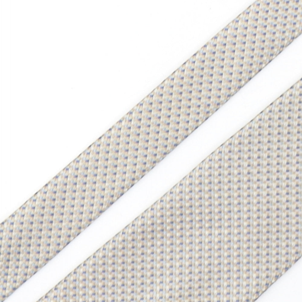 Marks and Spencer Mens Multicoloured Plaids & Checks Polyester Pointed Tie One Size