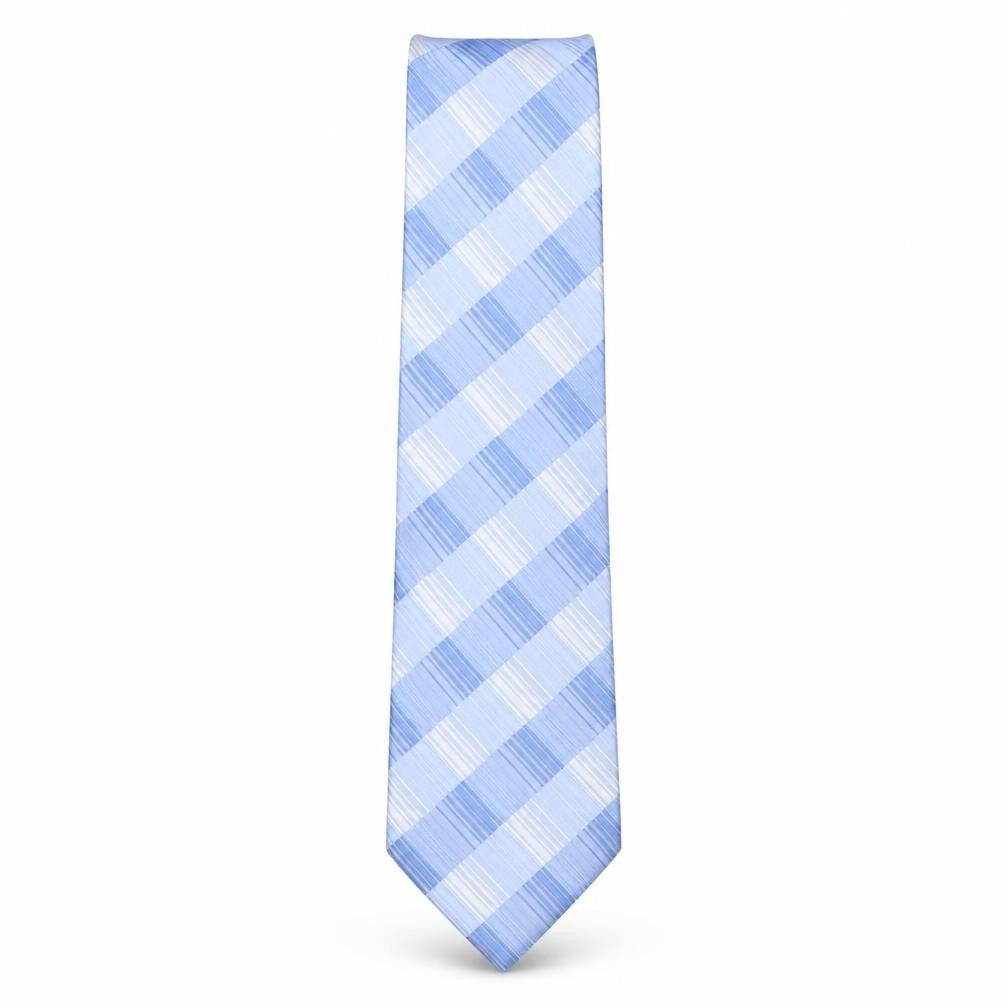 Racing Green  Mens Blue Striped Silk Pointed Tie One Size
