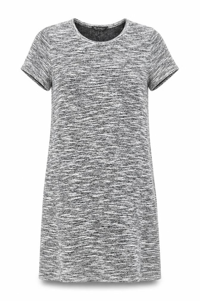 Miss Selfridge Womens Grey  Polyester Shift  Size 10  Crew Neck Pullover