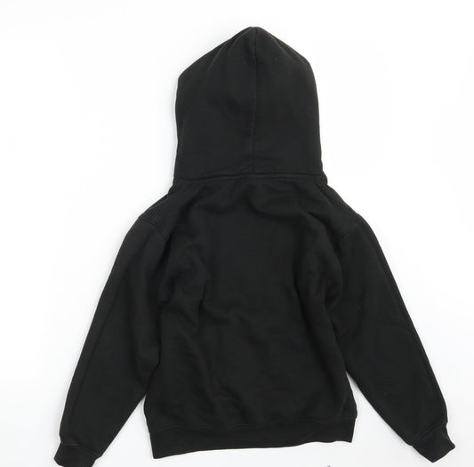 Uneek Boys Black  Cotton Pullover Hoodie Size 9-10 Years   - TikTok
