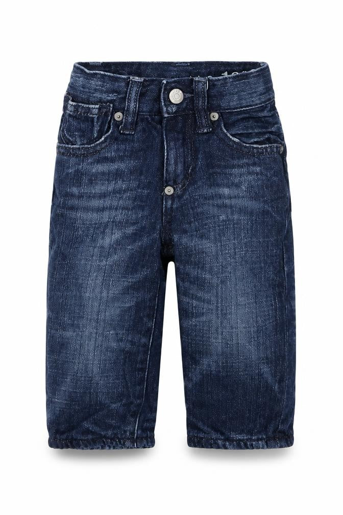 Gap Boys Blue  Cotton Cropped Jeans Size 6-9 Months  Zip