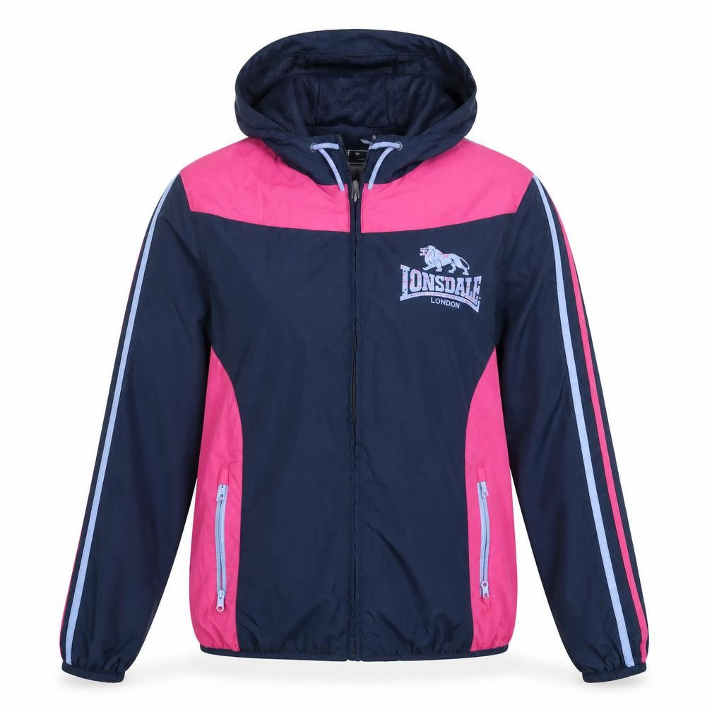 Womens UK Size 10  Lonsdale Blue Polyester Jacket