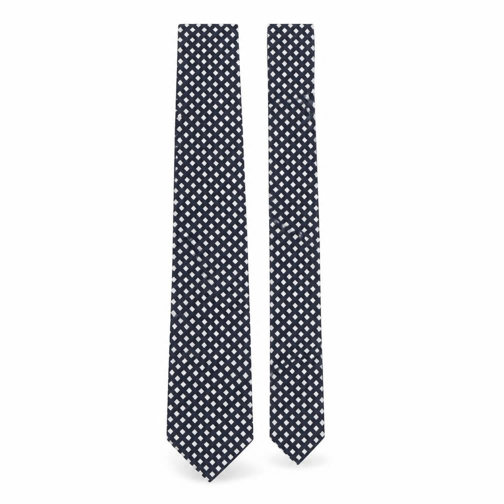 Jonelle  Mens Multicoloured Plaids & Checks Polyester Pointed Tie One Size
