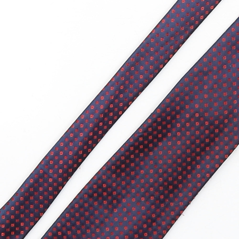 Marks and Spencer Mens Multicoloured Polka Dot Polyester Pointed Tie One Size
