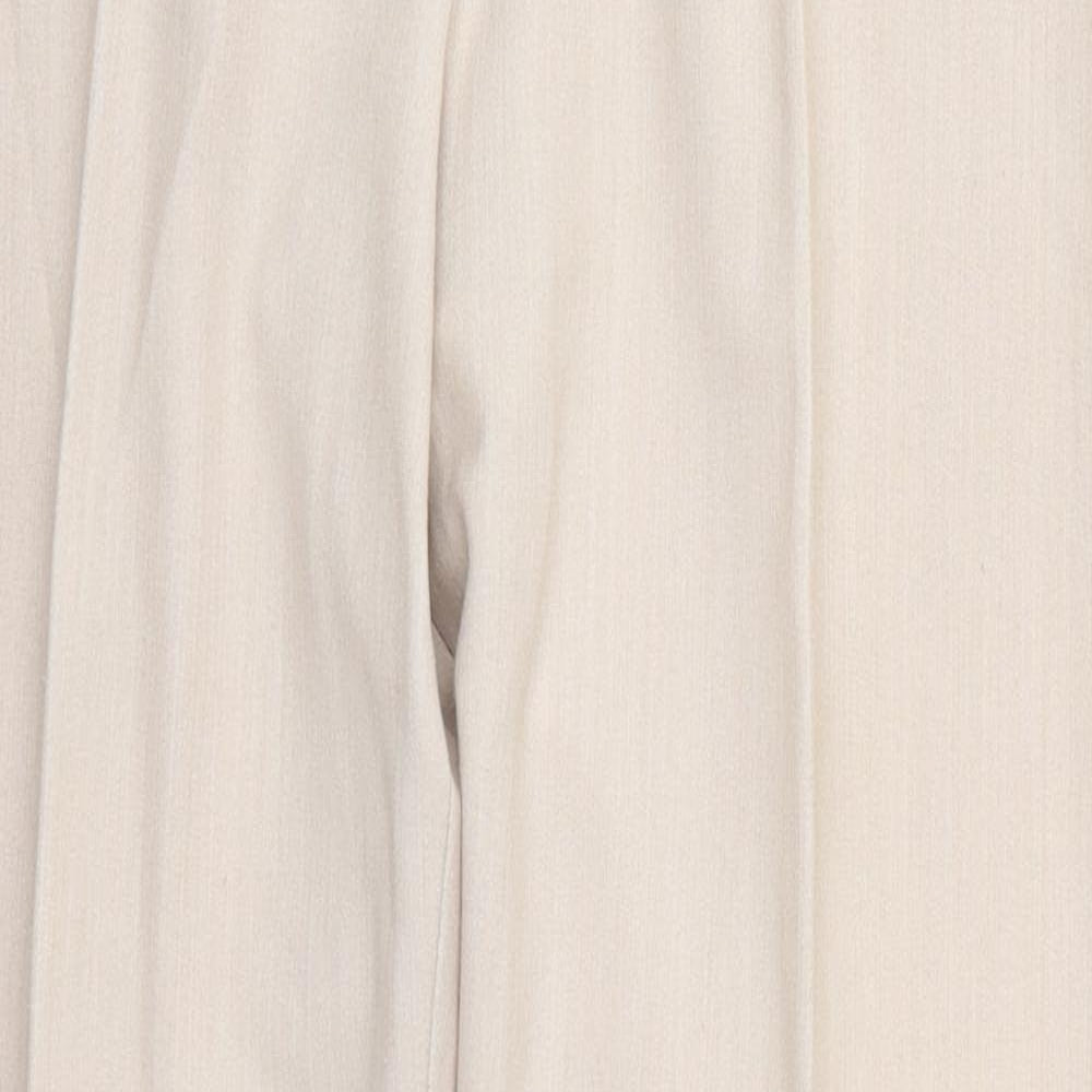 Gerard Womens Beige  Polyester Trousers  Size 16 L30 in Regular Button