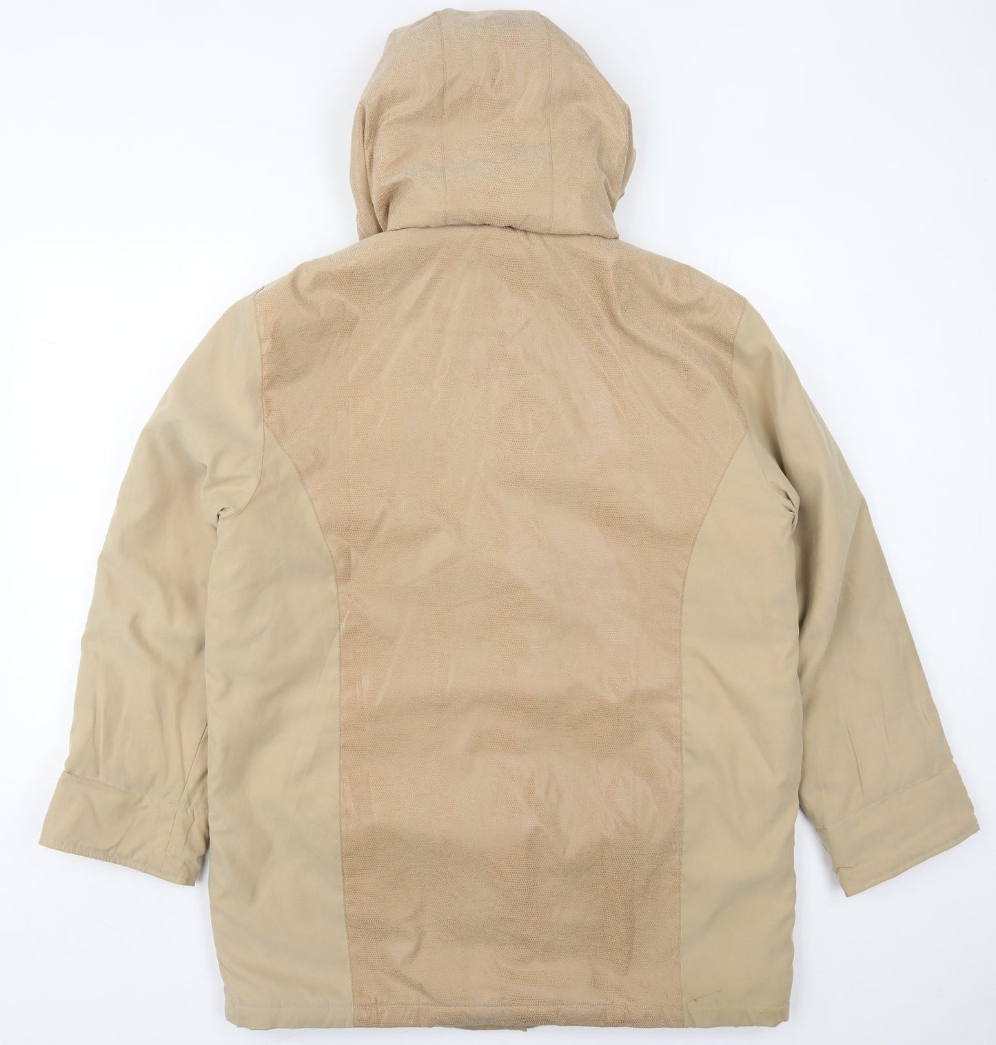 Astraka Womens Beige   Jacket Coat Size M  Zip