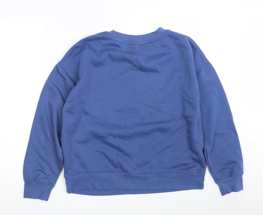 Primark Womens Blue  Polyester Pullover Sweatshirt Size S   - all Inclusive All Together