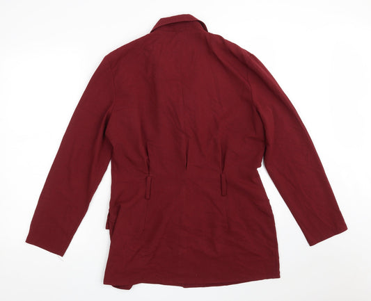 Dorothy Perkins Womens Red   Jacket    Button