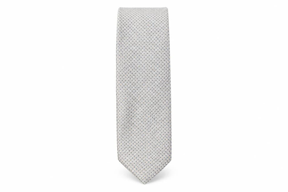 Marks and Spencer Mens Multicoloured Geometric Polyester Pointed Tie One Size