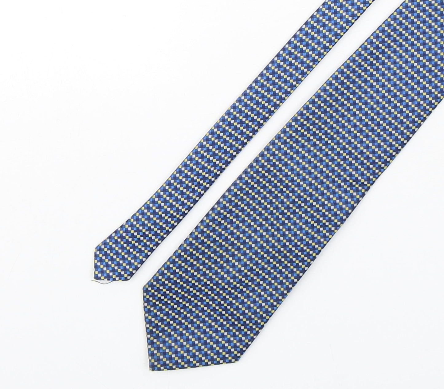Havana  Mens Multicoloured Plaids & Checks Polyester Pointed Tie One Size