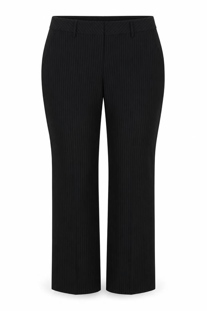 Dunnes Womens Black  Polyester Trousers  Size 10 L30 in Regular