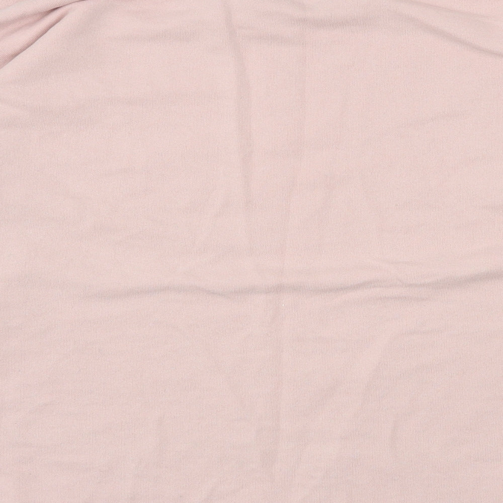 Pull&Bear Womens Pink  Cotton Pullover Sweatshirt Size M  Pullover