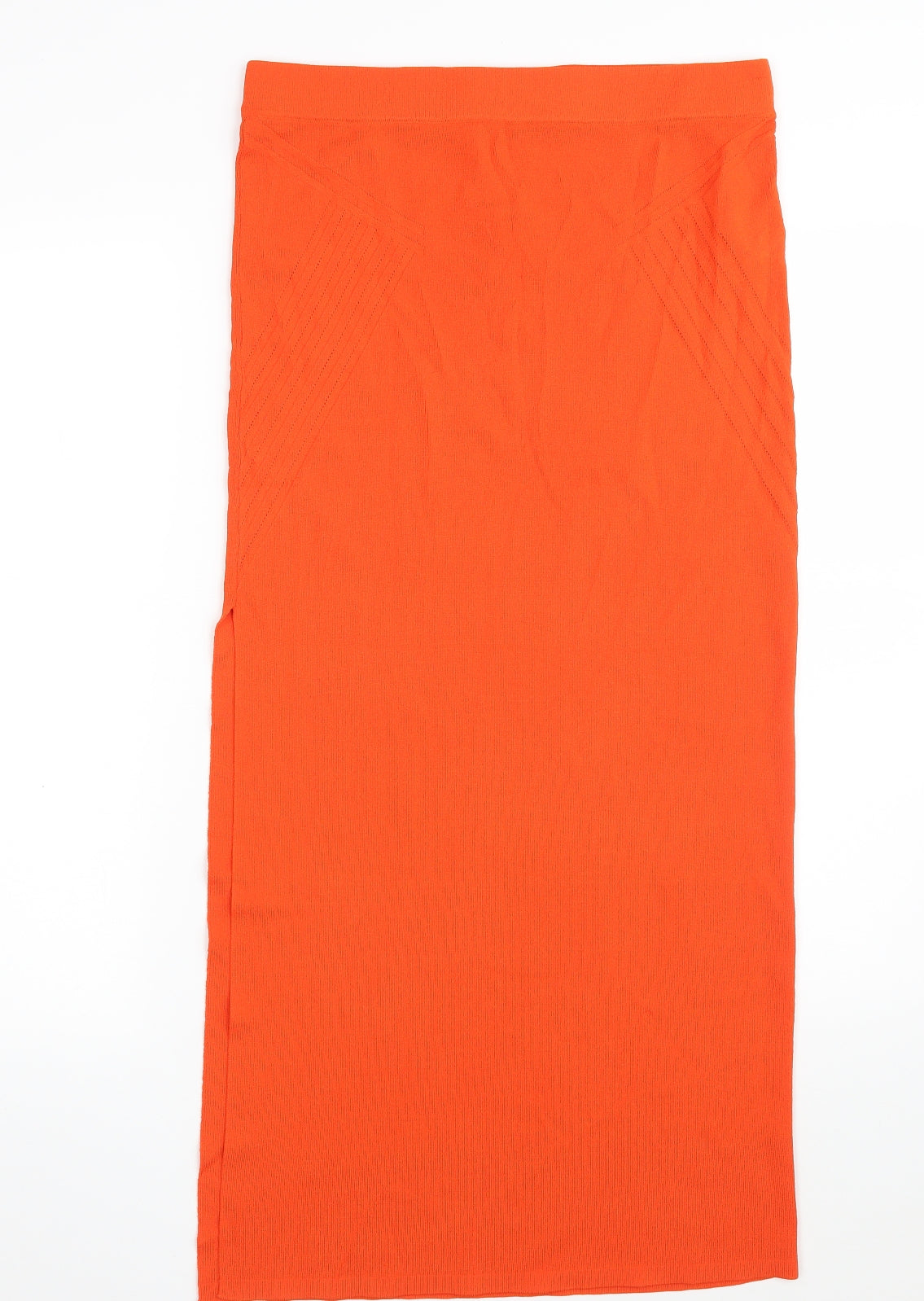 River Island Womens Red  Viscose Straight & Pencil Skirt Size 16
