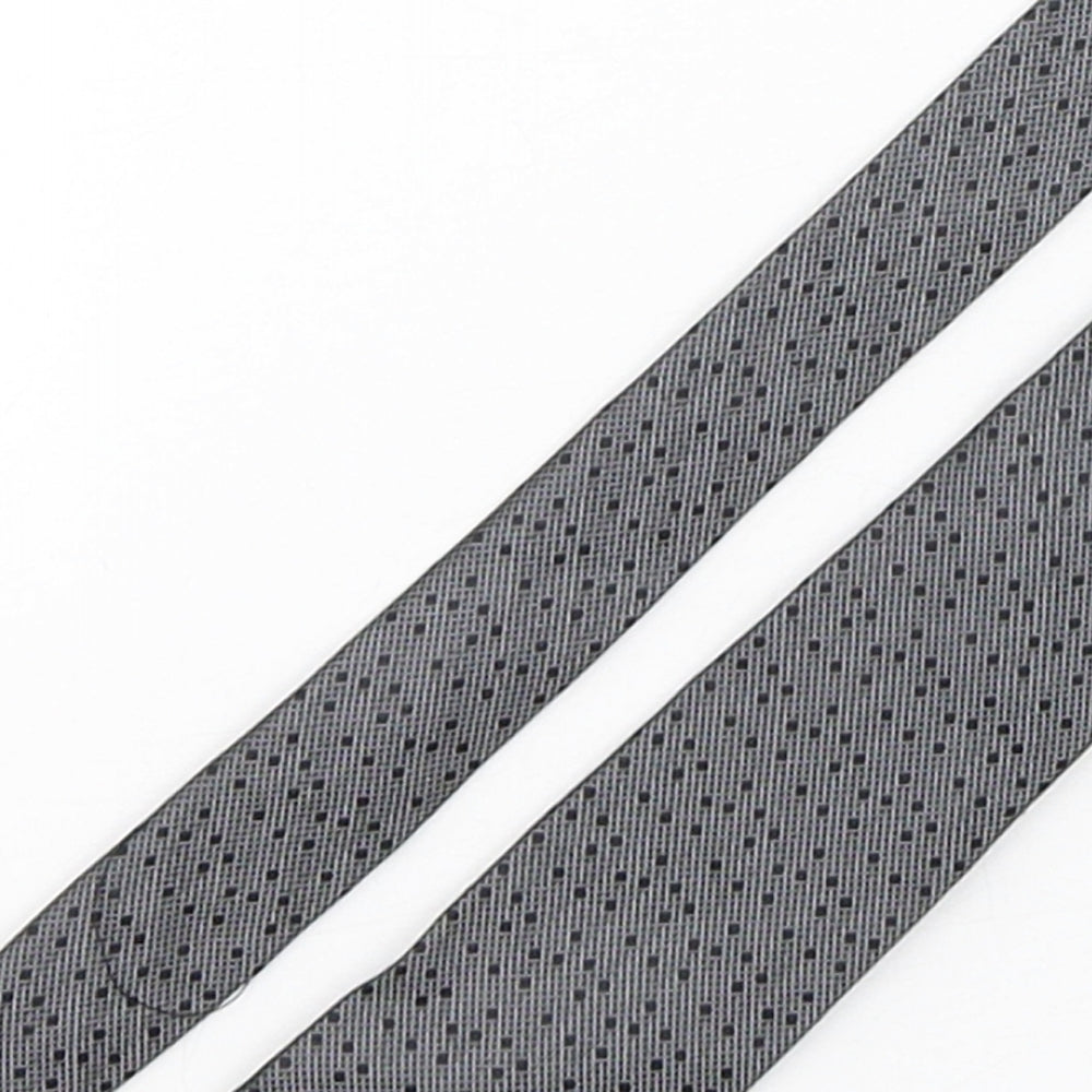 Cedar Wood State Mens Multicoloured Polka Dot Silk Pointed Tie One Size