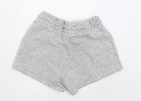 NEXT Boys Grey  Cotton Bermuda Shorts Size 7 Years  Regular Tie