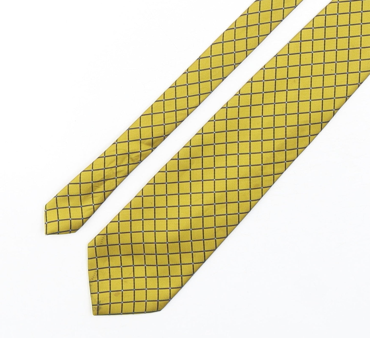 Woolworths Mens Multicoloured Plaids & Checks Polyester Pointed Tie One Size
