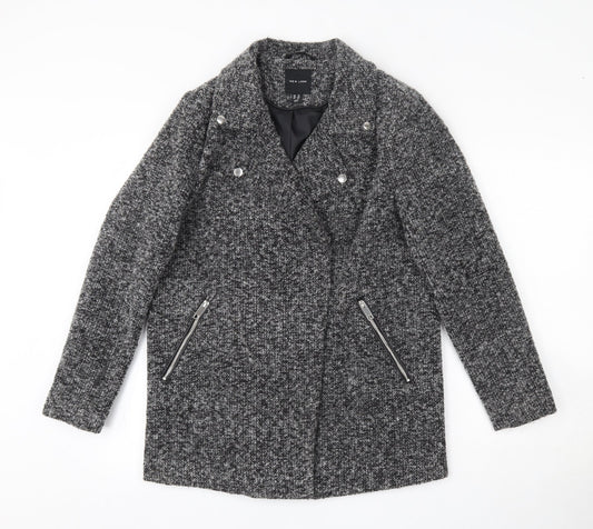 New Look Womens Grey   Jacket  Size 10  Zip