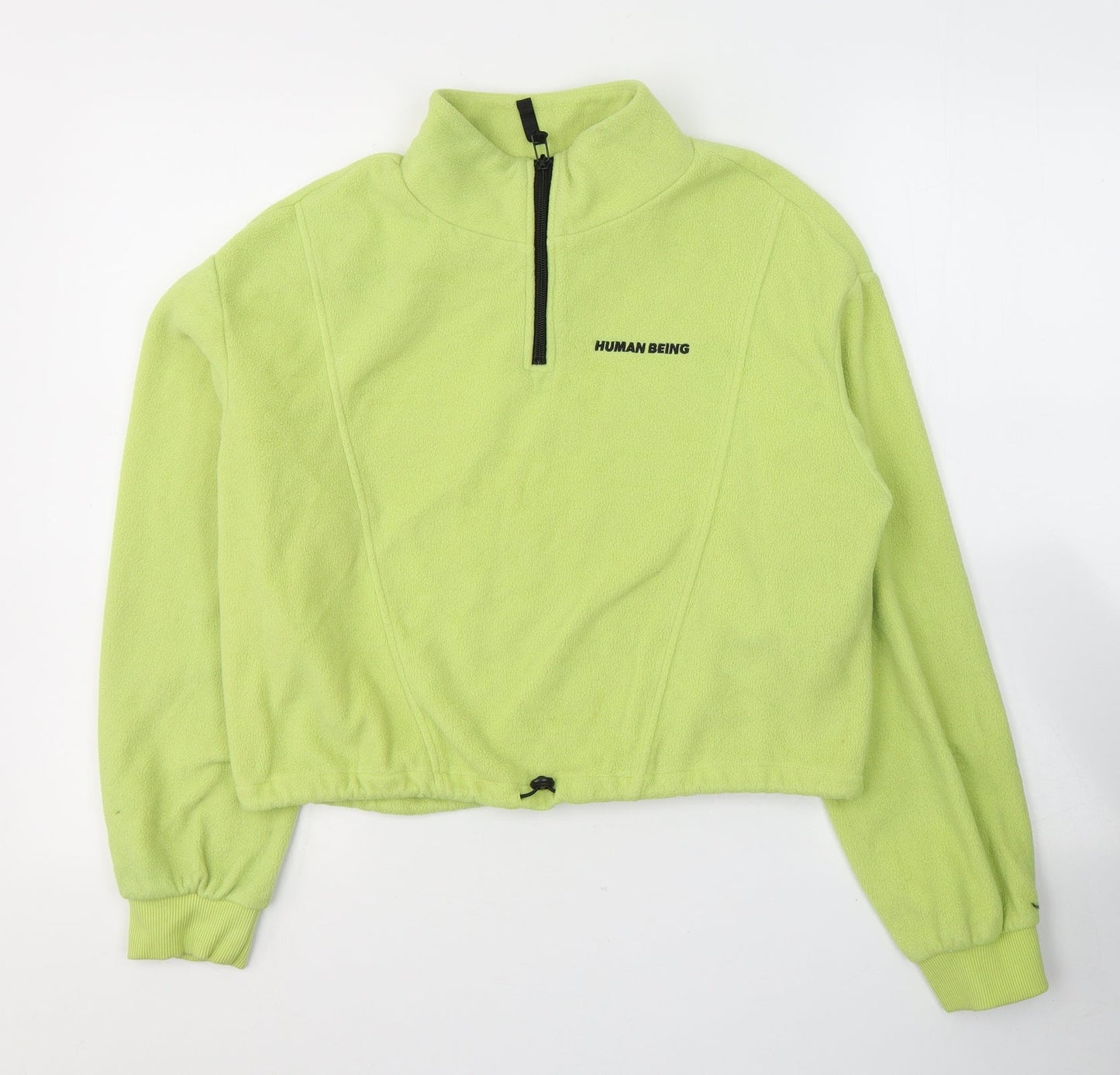Divided by H&M Womens Green  Polyester Pullover Sweatshirt Size S  Pullover - Human being
