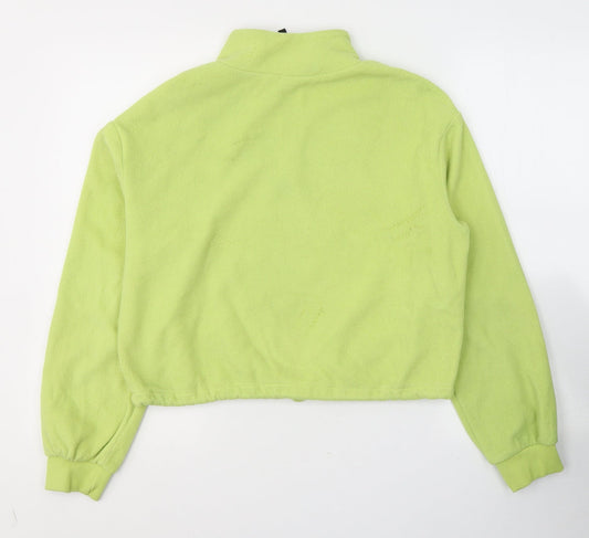 Divided by H&M Womens Green  Polyester Pullover Sweatshirt Size S  Pullover - Human being