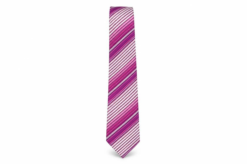 NEXT Mens Multicoloured Striped Silk Pointed Tie One Size